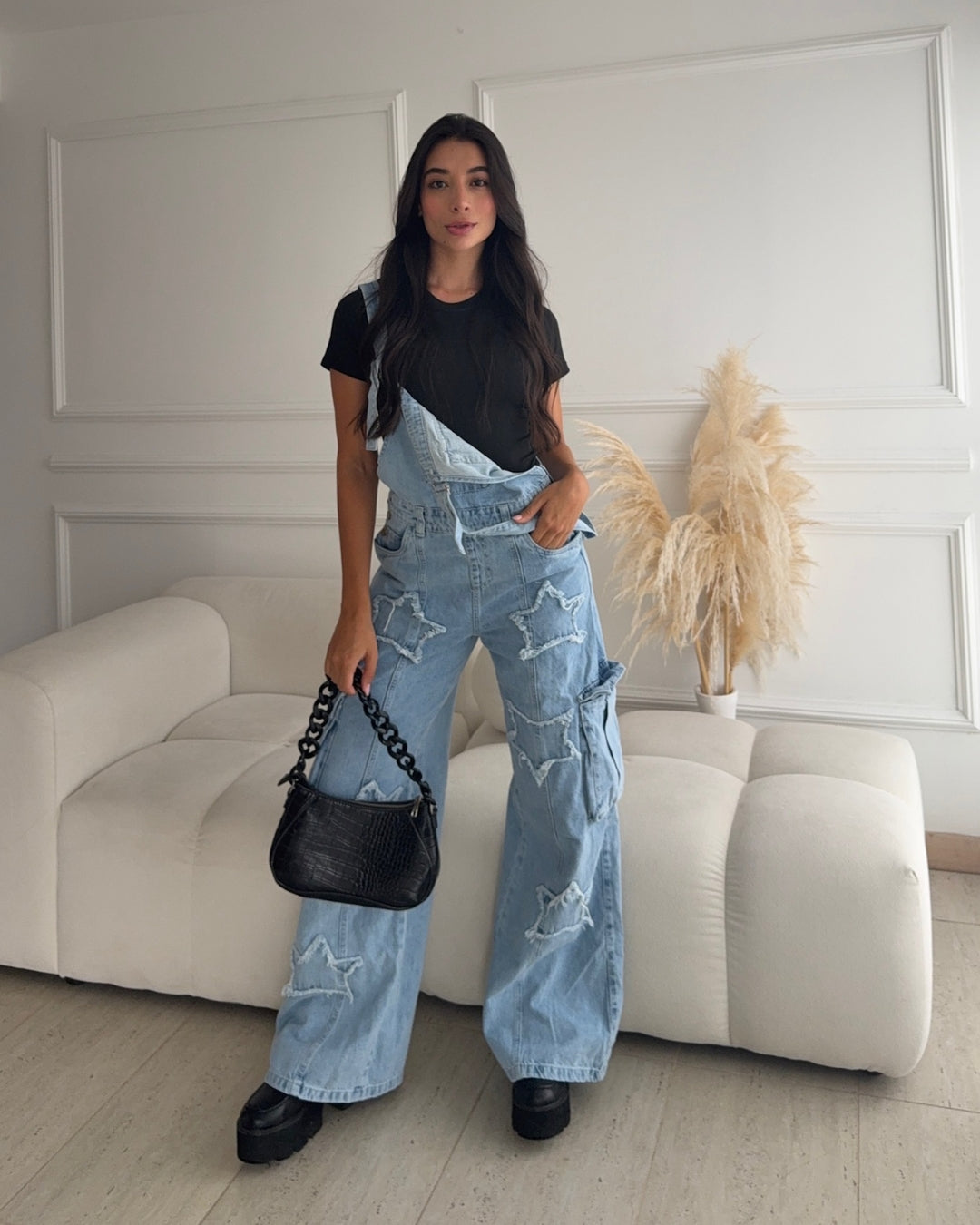 Munikos Mono®  Starz - Overol Holgado con detalles de estrellas