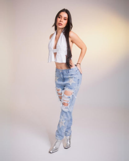 Starz Glow Jean Brillos Estrellas