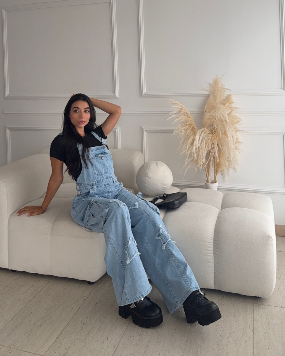 Munikos Mono®  Starz - Overol Holgado con detalles de estrellas