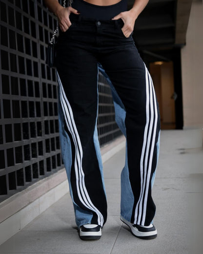 Movalux Jean Líneas Curvas