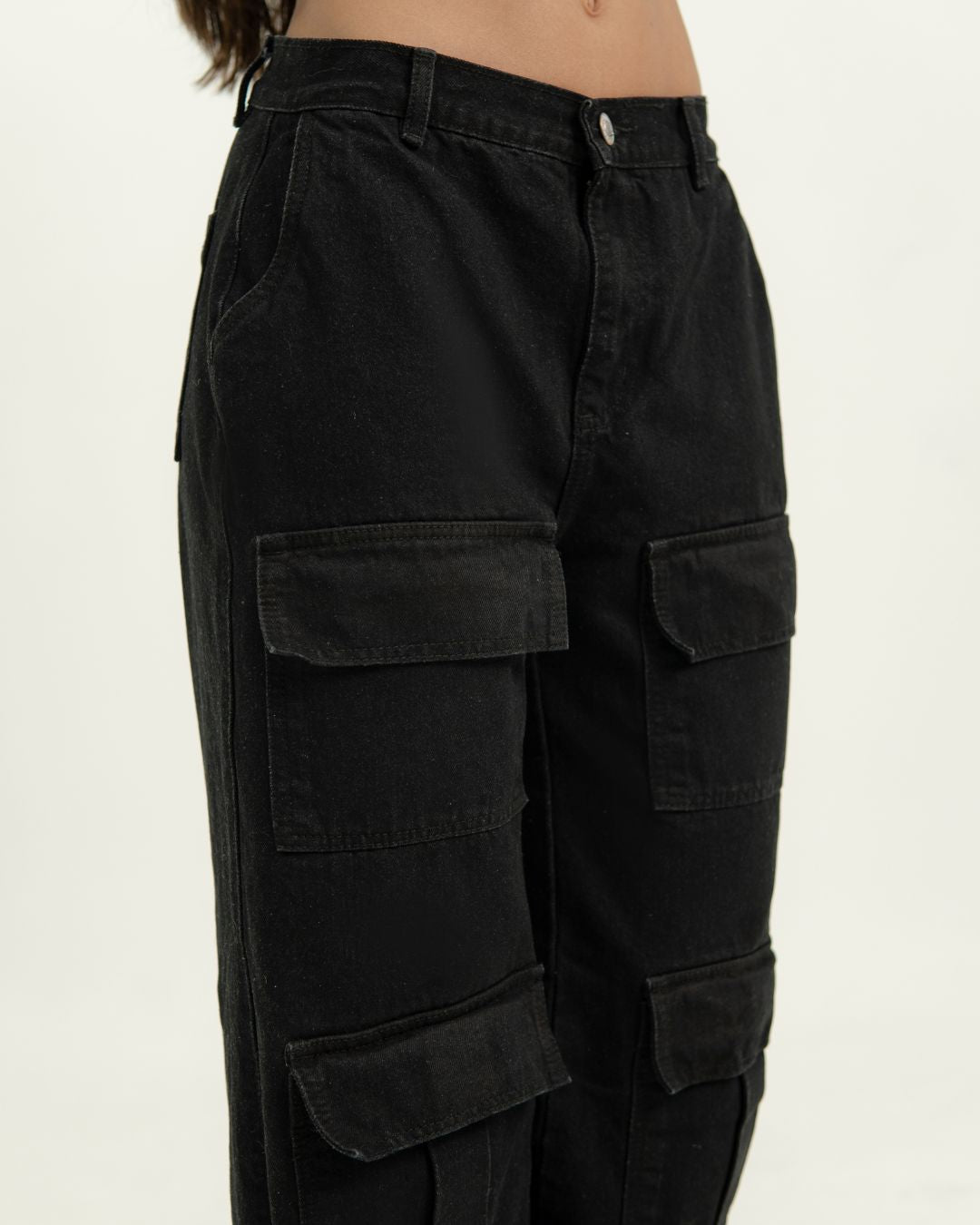 Munikos Flow® Jean Cargo Negro