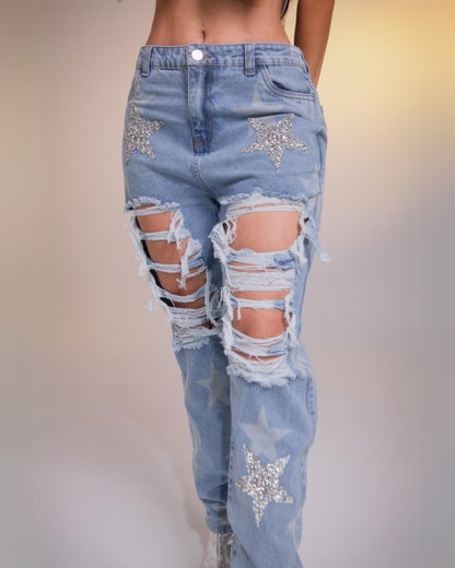 Starz Glow Jean Brillos Estrellas