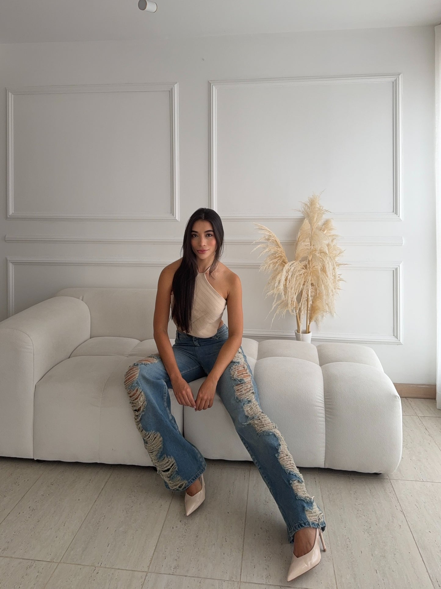 Jean ROTOS- Tiro Medio Detalles de Rotos